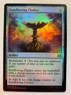 MTG 1x FOIL Everflowing Chalice # 254 Double Masters Magic the Gathering x1 NM - Image 1