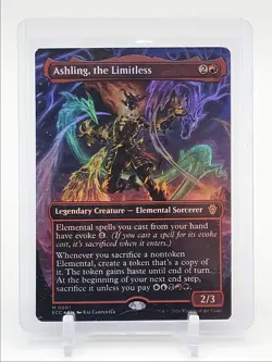 ASHLING, THE LIMITLESS 2026 MAGIC THE GATHERING BORDERLESS FOIL /3 Q6016 - Image 1