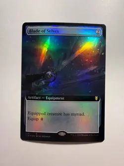 Blade of Selves (Extended Art) 596 MTG Battle for Baldur's Gate Foil - Image 1