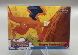 Pokemon Topps Trapped Charizard Non Foil Pikachu's Vacation #51 - Image 1