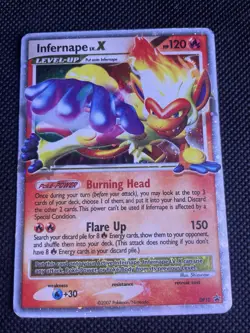 Infernape LV.X #DP10 Pokemon Promo LP - Image 1