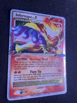 Infernape LV.X #DP10 Pokemon Promo LP - Image 3
