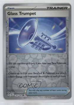 Glass Trumpet Reverse Foil Pokemon SV07: Stellar Crown #135 - Image 1
