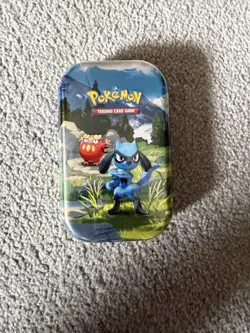 Pokemon TCG: Mega Evolution Ascended Heroes - Mini Tin Riolu Brand New Sealed ✅ - Image 1