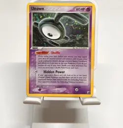 2005 Pokemon Unseen Forces - Unown Holo Rare E/28 - Image 1