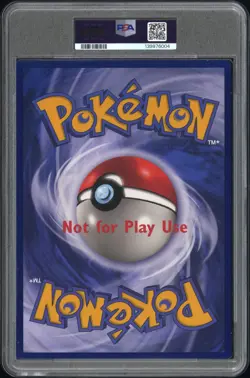 2000 POKEMON GAME PROMO TOP DECK MAGAZINE-TAG JUMBO #58 PIKACHU PSA 5 - Image 2