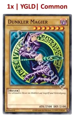 Yu-Gi-Oh! "Dunkler Magier" - Einzelkarten zum Aussuchen - Große Auswahl - NM* - Image 4