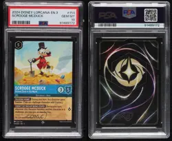 2023 Disney Lorcana - Into The Inklands 3 Scrooge McDuck #154 PSA 10 GEM MT - Image 3