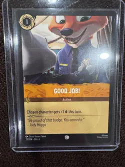 Good Job! 27/204 Common Azurite Sea Lorcana Disney English Non Foil - Image 1