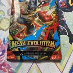 Pokemon TCG Mega Evolution Base Set Booster Pack - 10 Cards – Factory Sealed! - Image 2