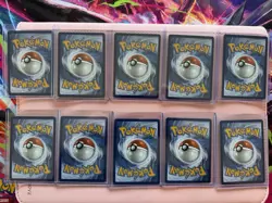 2026 Pokemon Ascended Heroes Lot Of 10 Cards Mega Lucario #033 Promo - Image 2