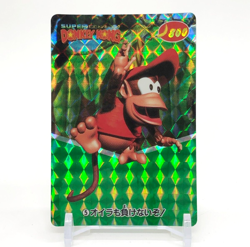 Super Donkey Kong Nintendo TCG Trading Card Holo Amada Japanese Game Japan #5 b - Image 1