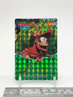 Super Donkey Kong Nintendo TCG Trading Card Holo Amada Japanese Game Japan #5 b - Image 2