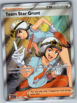 Team Star Grunt 242/198 SV01: Scarlet & Violet Base Set - Pokemon Card - NM - Image 1