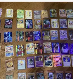 Pokemon & Yu-Gi-Oh! TCG Card Lot 80 Cards Foil Regular Standard Size Rare Cards - Image 1