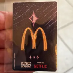 McDonald’s Jinu Demon Holo Foil || 3 Diamond ULTRA RARE || Chase Card - Image 4