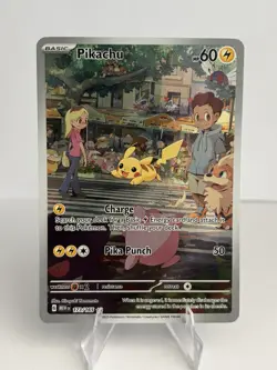 Pokemon Pikachu Illustration Rare Holo 173/165 Scarlet & Violet 151 Card English - Image 1