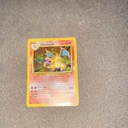 Pokemon Charizard 4/102 Base Set Holo Rare 120 HP Card English 1999 - Image 3