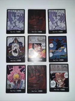 One Piece Lot of 9 Don Cards - Image 1