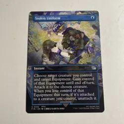 x1 Stolen Uniform FIN Final Fantasy MTG 332 Full Art Borderless Uncommon - Image 1