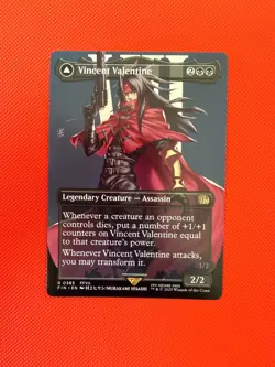 Vincent Valentine (Borderless) R FINAL FANTASY 383 NM - Image 1