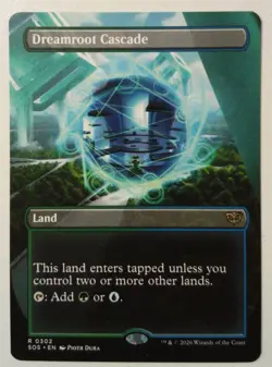 Dreamroot Cascade *Borderless Rare* Magic MtG x1 Secrets of Strixhaven - Image 1