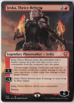 Jeska, Thrice Reborn (Borderless) (513) - Normal - Commander Legends (CMR) - NM - Image 1