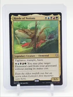 HORDE OF NOTIONS 2026 MAGIC THE GATHERING LORWYN ECLIPSED RARE 5/5 Q6016 - Image 1