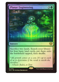 Planar Engineering - Foil Secrets of Strixhaven MTG - Image 1