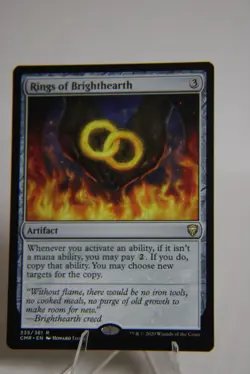 Rings of Brighthearth 335 Commander Legends NM English 1194 - Image 1