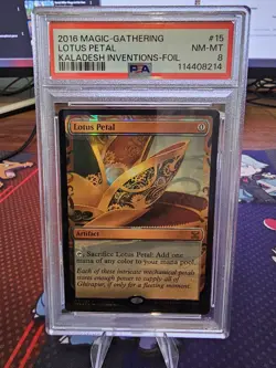 2016 Lotus Petal Masterpiece Series: Kaladesh Inventions Foil #15 PSA 8 - Image 1