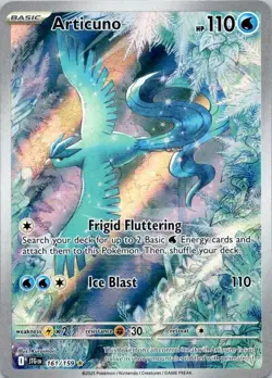Pokemon Articuno 161/159 Journey Together Full Art Illustration Rare NM(SKU 1-5) - Image 1