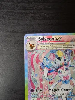 Sylveon EX 156/131 - Prismatic Evolutions - Special Illustration Rare - Pokemon - Image 2