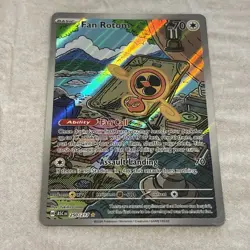 Pokemon Fan Rotom Full Art Holo ASCM Electric Basic 250/217 NM - Image 1