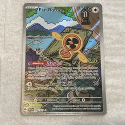 Pokemon Fan Rotom Full Art Holo ASCM Electric Basic 250/217 NM - Image 2