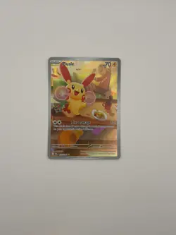Plusle 193/182 IR Paradox Rift SV04 Pokemon Card Illustration Rare NM Holo - Image 1