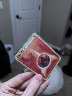 Pokemon TCG Fire Energy 116/123 Heartgold & Soulsilver Regular Basic Energy HP - Image 2