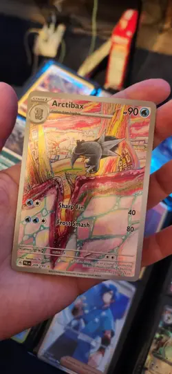 Pokemon Arctibax Illustration Rare 209/193 Paldea Evolved Holo Stage 1 90 HP - Image 1