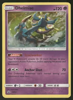 Pokemon Tcg Dhelmise #SM53 Pokemon Promo LP - Image 1