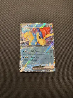 Pokemon TCG Keldeo ex 030/086 Sv: White Flare Double Rare Near Mint - Image 2