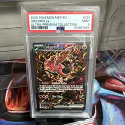 2025 POKEMON MEP EN-ME BLACK STAR PROMO #024 ORICORIO EX PSA 9 - Image 1