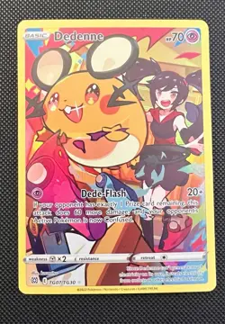Dedenne TG07/TG30 Brilliant Stars Trainer Gallery NM Pokemon TCG - Image 1