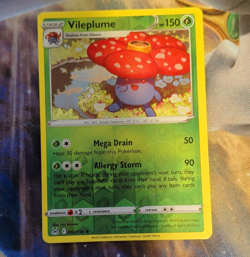 Pokemon TCG Vileplume 003/196 Lost Origin Holo Rare Reverse 150 HP Eng - Image 1