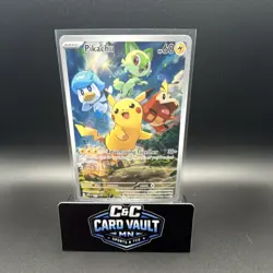 Pokemon Pikachu 027 Scarlet & Violet Promo Holo 60 HP Adventuring Together 2023 - Image 1