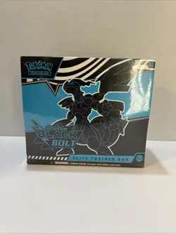 Pokemon TCG Scarlet & Violet – Black Bolt Elite Trainer Box ETB – New Sealed - Image 1