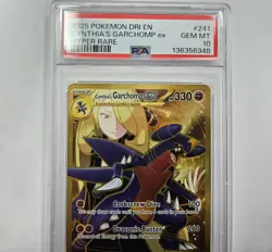 Cynthia's Garchomp PSA 10 241/182 Destined Rivals Pokemon TCG 241/182 - Image 3