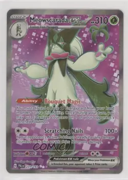 Meowscarada ex Ultra Rare Pokemon SV02: Paldea Evolved #231 - Image 1