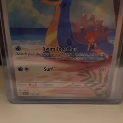 Pokemon Misty's Lapras SV10 Destined Rivals Illustration Rare Holo 194/182 HP110 - Image 3