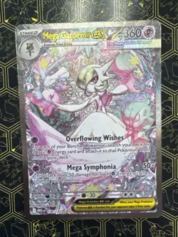 POKEMON TCG MEGA GARDEVOIR EX SIR 178/132 MEGA EVOLUTIONS ILLUS RAITA KAZAMA - Image 1