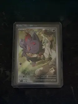 N's Zorua SVP189 SVP 189 Pokemon Journey Together SV Black Star Promo NM - Image 1